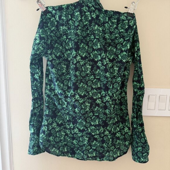 J. Crew The Perfect Shirt Liberty London Cotton Size XS Long Sleeve Button Up - Picture 3 of 6